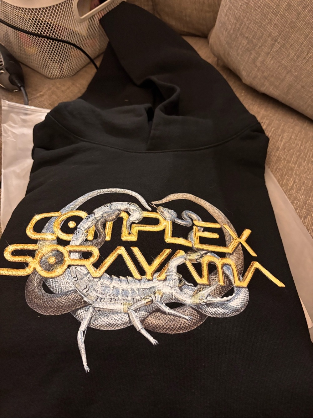 Hajime Sorayama xComplexCon Scorpion Hoodie